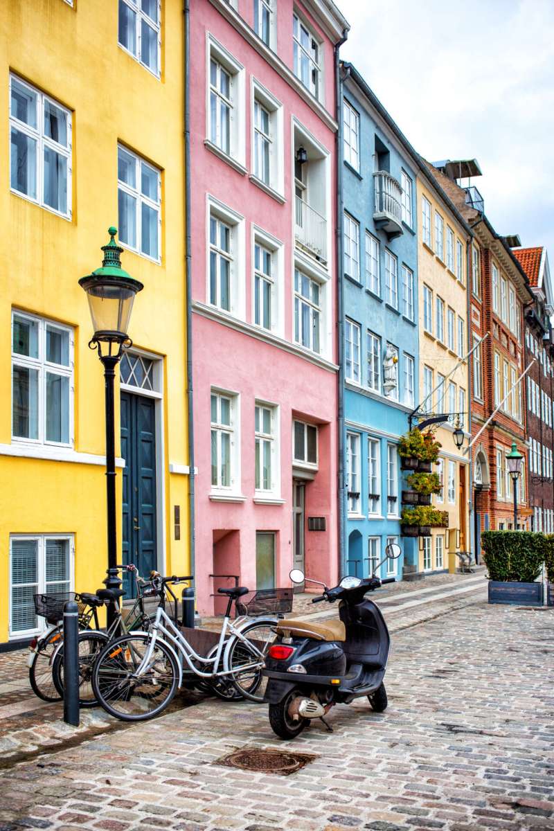 Colorful hauses of Nyhavn, Copenhagen