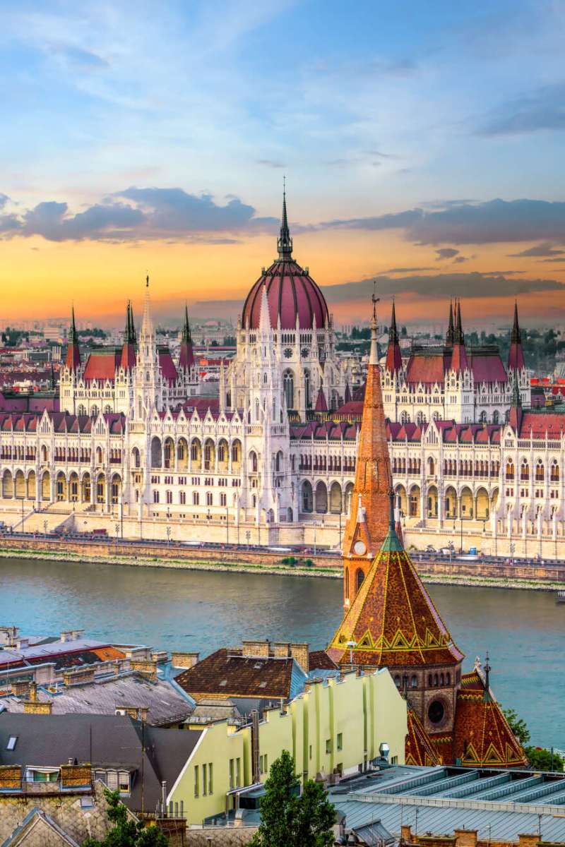 Landmarks in Budapest